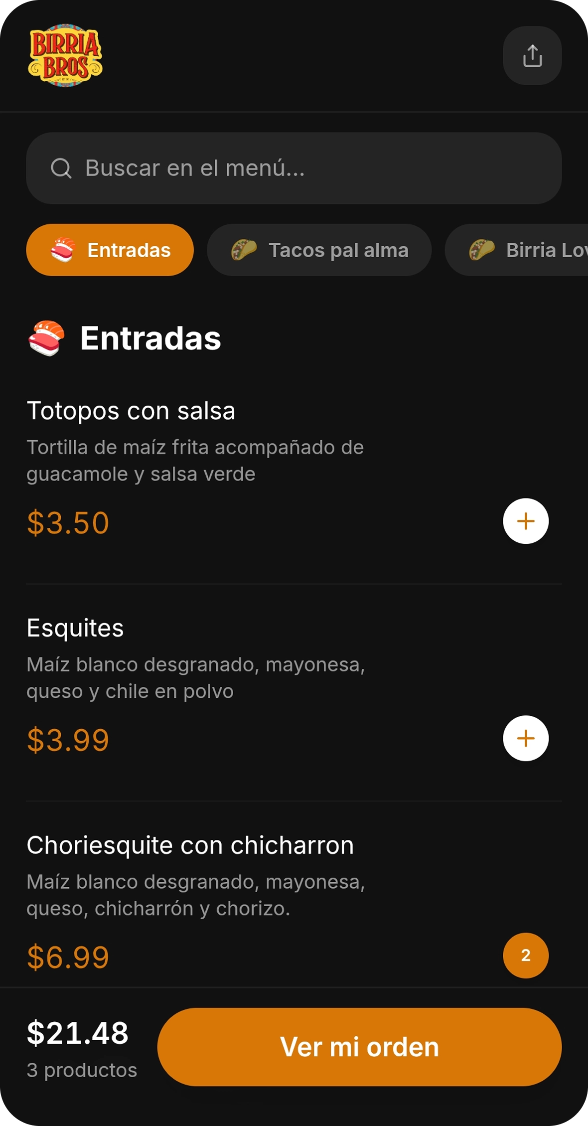Birria Bros EC — vista 1