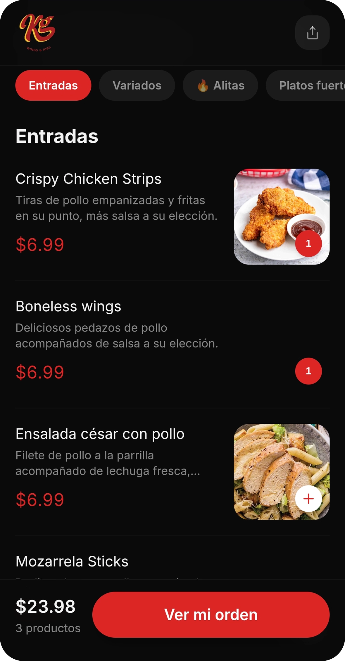 KG Wings — vista 2